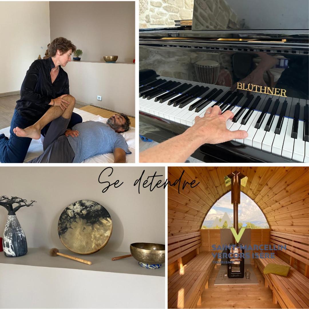 Gites&Chambres D Hotes Les Granges Du Fournel Saint-Lattier Bagian luar foto